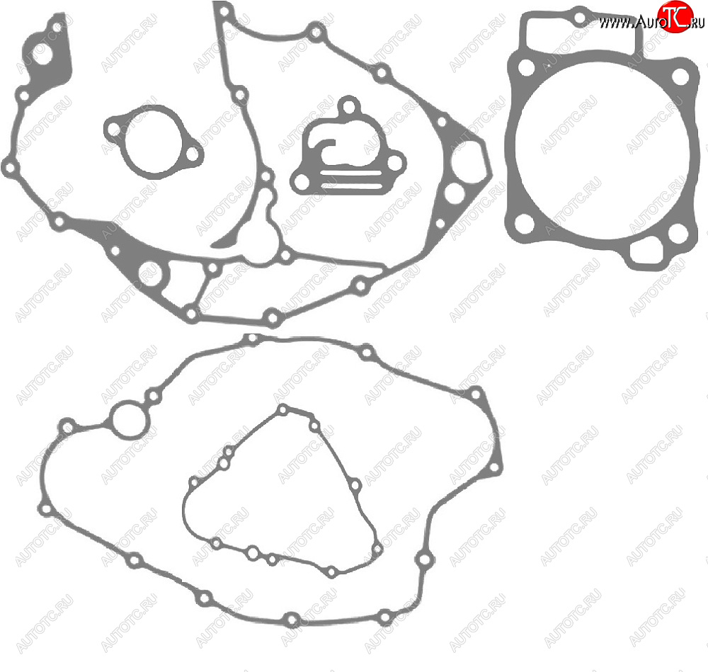 2 599 р. Комплект прокладок CHAKIN для мотоцикла Honda CRF450R 17-18  00kh-021  с доставкой в г. Майкоп