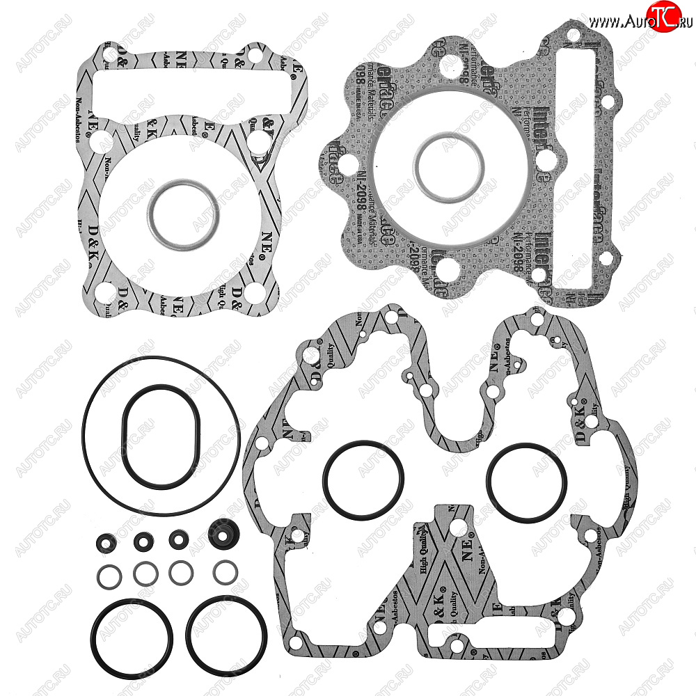 4 499 р. Комплект прокладок ГБЦ BWX Honda XR250R 96-04  gtk30051  с доставкой в г. Майкоп