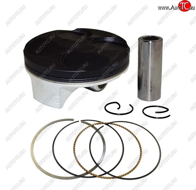 4 819 р. Поршень в сборе AHL Honda CRF250R 04-07, CRF250X 04-17  пм-00025495  с доставкой в г. Майкоп