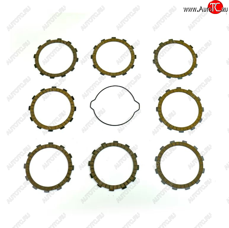 9 629 р. Компл. фрикц. дисков сцепл.+прокладка Athena KTM SX250EXC250EXC300 13-16  p40230021  с доставкой в г. Майкоп