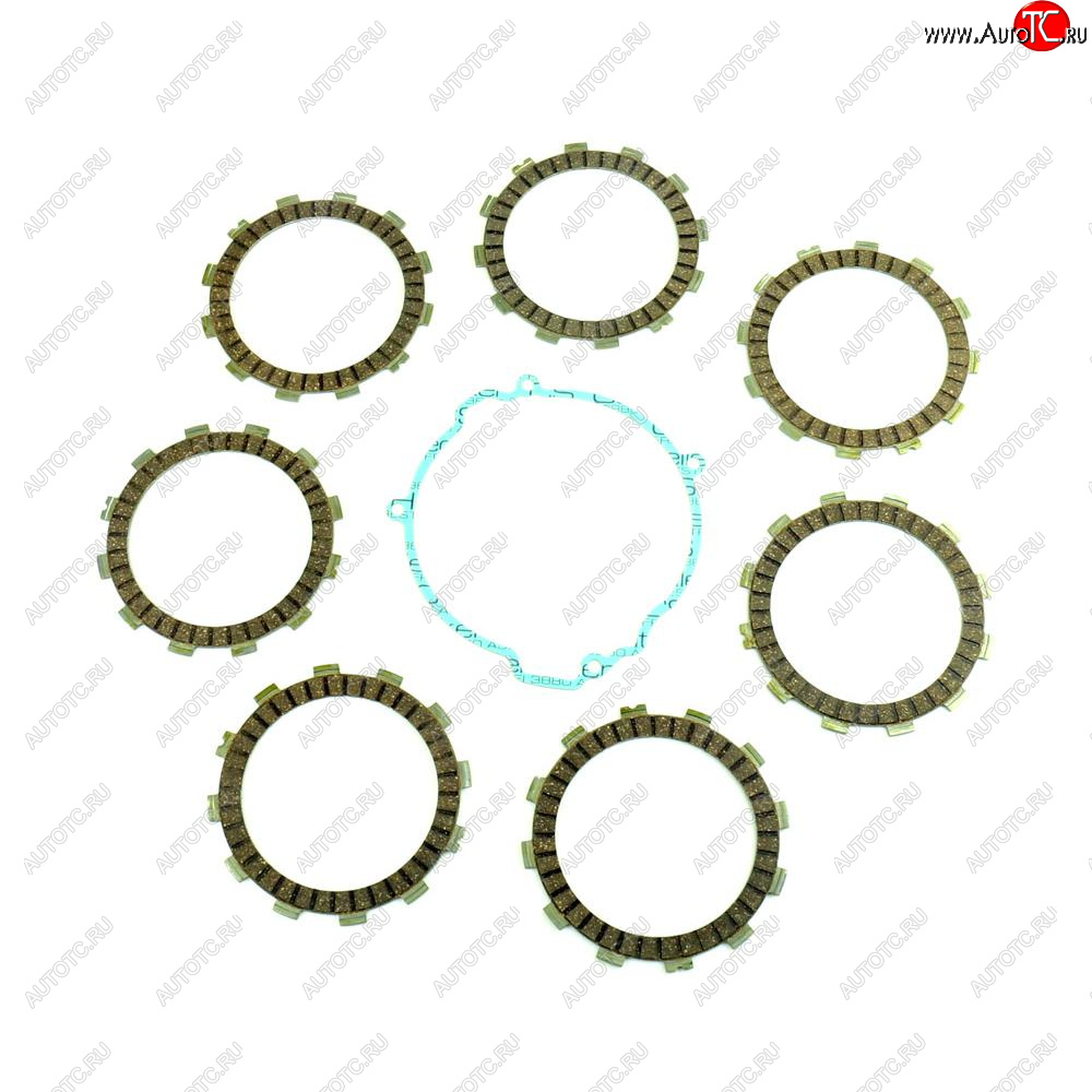 5 999 р. Компл. фрикц. дисков сцепл.+прокладка Athena KTM SX125 98-15,EXC125 04-14  p40230036  с доставкой в г. Майкоп