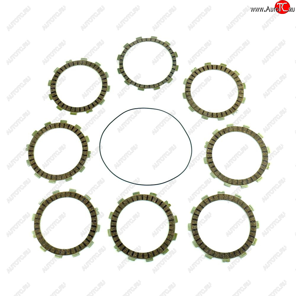 6 549 р. Компл. фрикц. дисков сцепл.+прокладка Athena Honda CRF250R 11-17  p40230056  с доставкой в г. Майкоп