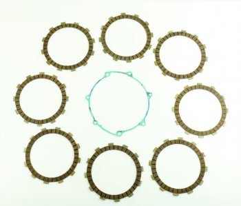8 349 р. Компл. фрикц. дисков сцепл.+прокладка Athena Yamaha WR450F 05-14  p40230078  с доставкой в г. Майкоп. Увеличить фотографию 1