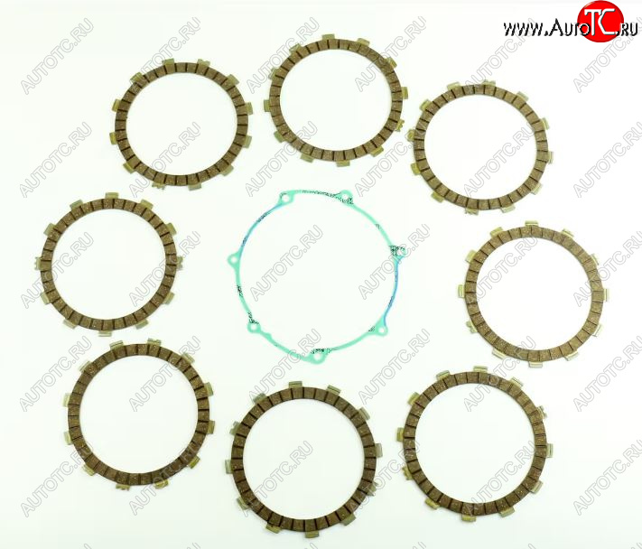 8 349 р. Компл. фрикц. дисков сцепл.+прокладка Athena Yamaha WR450F 05-14  p40230078  с доставкой в г. Майкоп