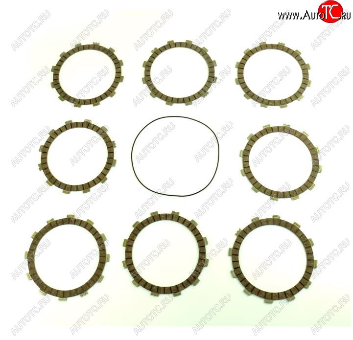 7 999 р. Компл. фрикц. дисков сцепл.+прокладка Athena Yamaha YZ450F 11-22  p40230109  с доставкой в г. Майкоп