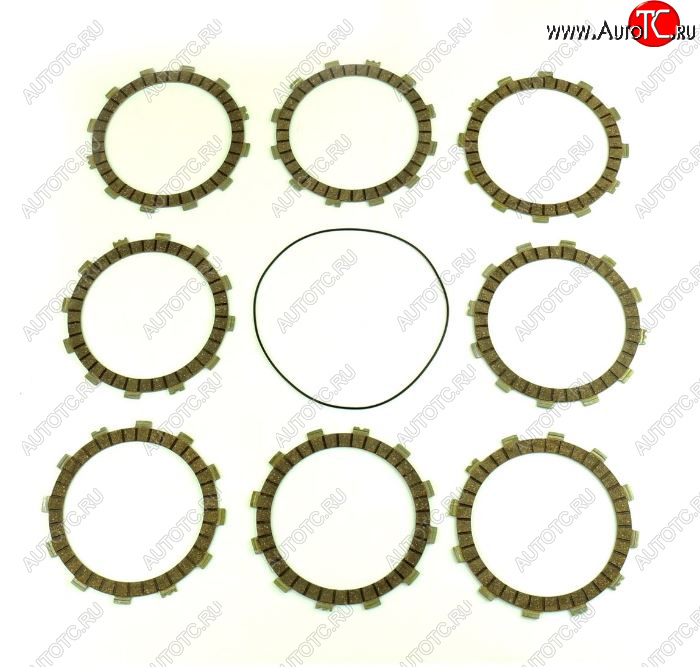 7 999 р. Компл. фрикц. дисков сцепл.+прокладка Athena Yamaha WR450F 16-18  p40230112  с доставкой в г. Майкоп