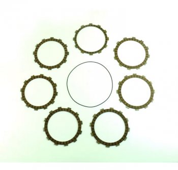 6 449 р. Компл. фрикц. дисков сцепл.+прокладка Athena Honda CRF450R 17-20, CRF450RX 17-20, CRF450X 17-22  p40230114  с доставкой в г. Майкоп. Увеличить фотографию 1