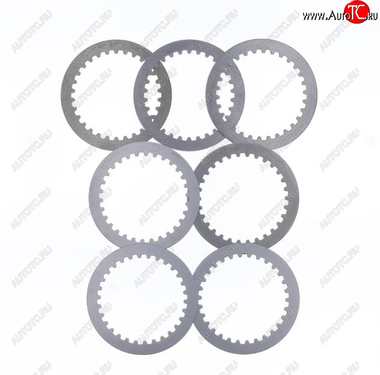 2 599 р. Компл. стальных дисков сцепления Athena Yamaha WR450F 05-18, YZ450FX 16-18  p40240041  с доставкой в г. Майкоп