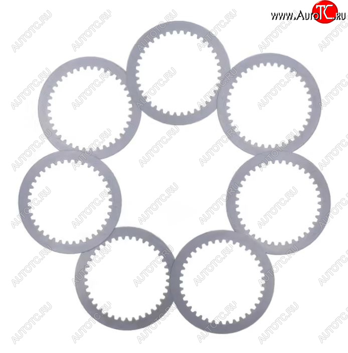 4 399 р. Компл. стальных дисков сцепления Athena Kawasaki KX450F 06-20, KLX450R 08-21, DRZ400 00-22,KLX400 03  p40240052  с доставкой в г. Майкоп