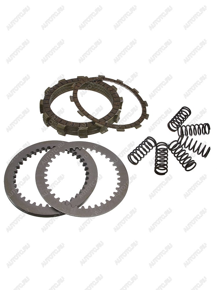 10 199 р. Комплект дисков сцепления BWX Suzuki DRZ400 00-23, Kawasaki KLX400R 03-05, KFX400 03-04  clk50011  с доставкой в г. Майкоп