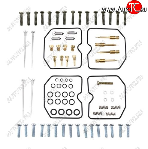 12 519 р. Ремкомплект карбюратора ALL BALLS Kawasaki NINJA 600R (ZX600C) 88-97, ZX-6R 95-97 (26-1681)  26-1681  с доставкой в г. Майкоп