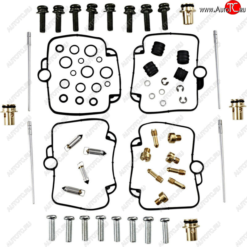 12 519 р. Ремкомплект карбюратора ALL BALLS Suzuki GSX-R750 93-95 (26-1712)  26-1712  с доставкой в г. Майкоп