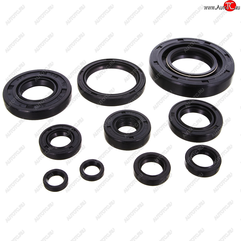 2 589 р. Комплект сальников двигателя BWX Yamaha YZ250 02-22, YZ250X 16-22 (822304)  osk90304  с доставкой в г. Майкоп