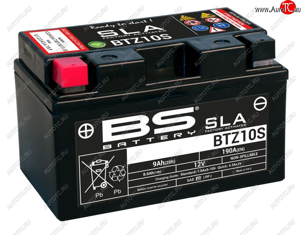 6 679 р. Аккумулятор BS-BATTERY BTZ10SYTZ10S SLA  300636  с доставкой в г. Майкоп