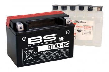 4 409 р. Аккумулятор BS-BATTERY BTX9-BSYTX9-BS  300621  с доставкой в г. Майкоп. Увеличить фотографию 1