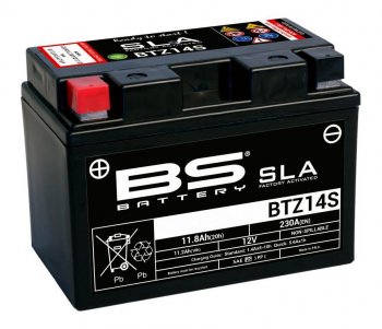 7 999 р. Аккумулятор BS-BATTERY BTZ14SYTZ14S SLA  300638  с доставкой в г. Майкоп. Увеличить фотографию 1
