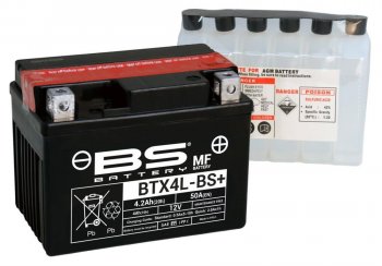 2 079 р. Аккумулятор BS-BATTERY BTX4L-BSYTX4L-BS  300617  с доставкой в г. Майкоп. Увеличить фотографию 1