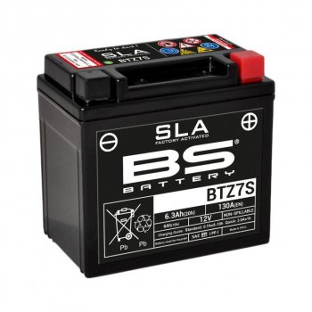 4 969 р. Аккумулятор BS-BATTERY BTZ7SYTZ7S SLA  300635  с доставкой в г. Майкоп. Увеличить фотографию 1