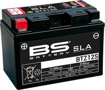 7 799 р. Аккумулятор BS-BATTERY BTZ12SYTZ12S SLA  300637  с доставкой в г. Майкоп. Увеличить фотографию 1