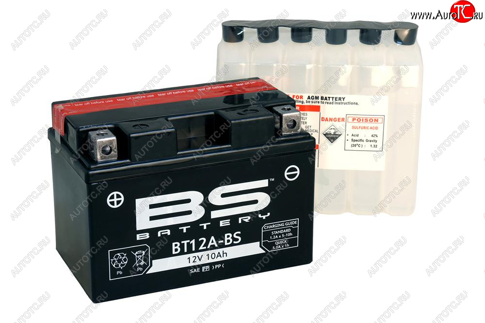 5 249 р. Аккумулятор BS-BATTERY BT12A-BSYT12A-BS  300602  с доставкой в г. Майкоп