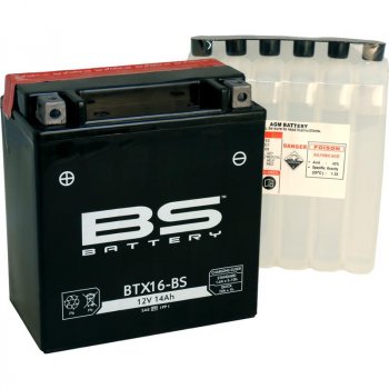 8 229 р. Аккумулятор BS-BATTERY BTX16-BSYTX16-BS  300609  с доставкой в г. Майкоп. Увеличить фотографию 1
