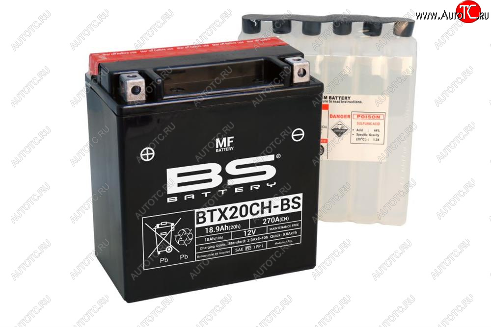 8 739 р. Аккумулятор BS-BATTERY BTX20CH-BSYTX20CH-BS  300616  с доставкой в г. Майкоп