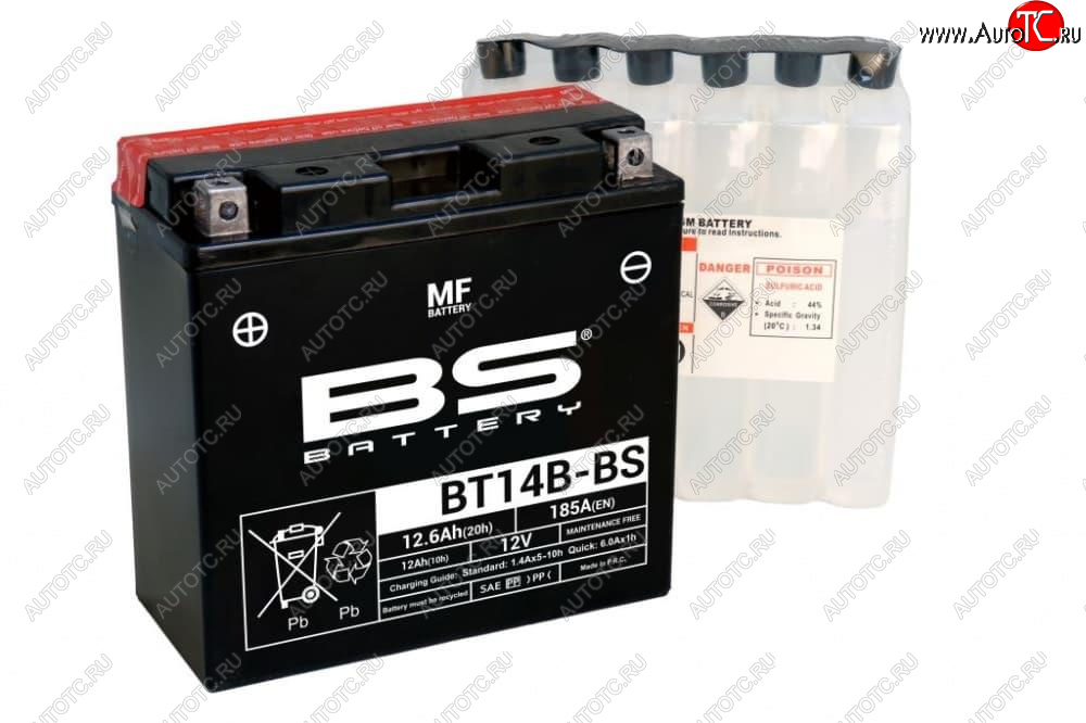 6 109 р. Аккумулятор BS-BATTERY BT14B-BSYT14B-BS  300629  с доставкой в г. Майкоп
