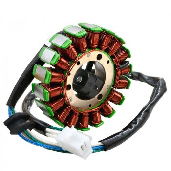 5 969 р. Статор генератора AHL Yamaha TTR250 93-06 (4GY-81410-01-00) (4GY-81410-02-00)  пм-00025363  с доставкой в г. Майкоп. Увеличить фотографию 1
