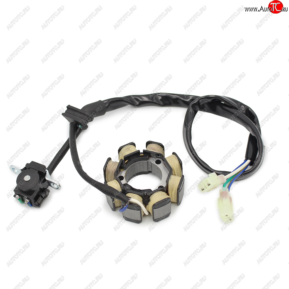 4 079 р. Статор генератора Honda CRF450R 05-08, CRF250R 04-09 31120-MEN-730, 31120-MEN-731, 31120-MEN-A11  пм-00028515  с доставкой в г. Майкоп