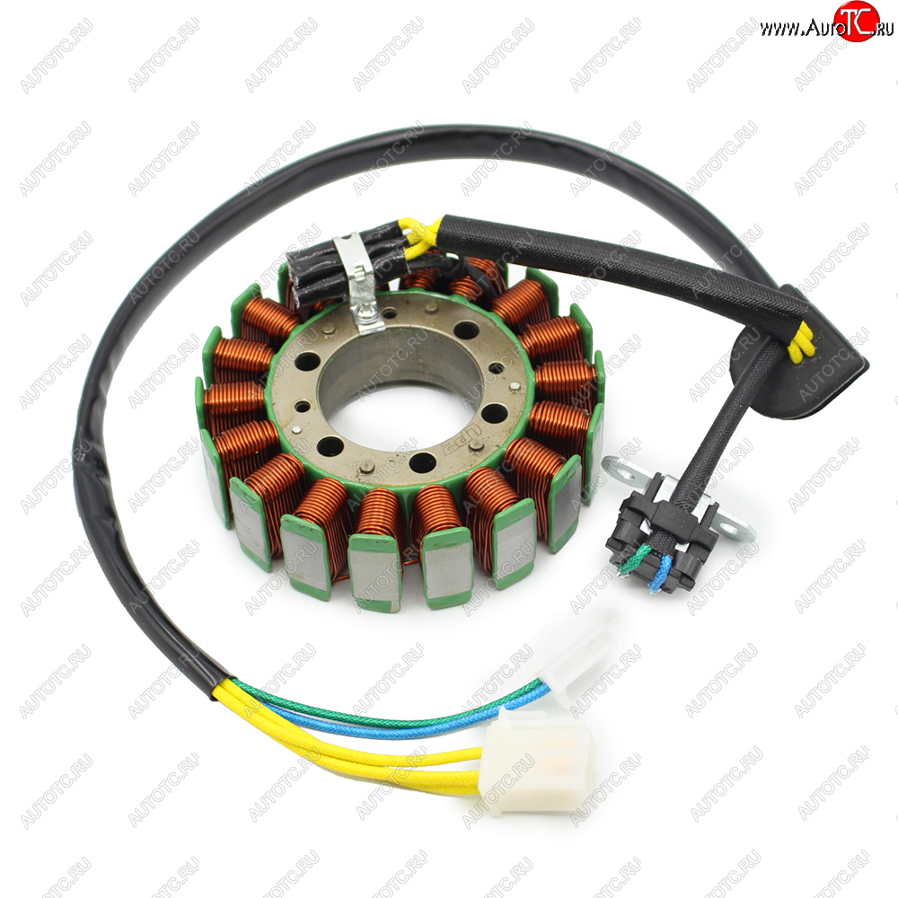 6 049 р. Статор генератора Suzuki GSX1300R Hayabusa 99-17, GSX1300BK B-King 08-10 32101-24F00-000  пм-00028771  с доставкой в г. Майкоп