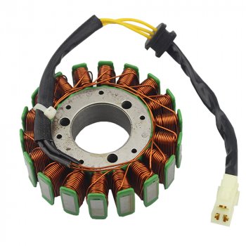 5 629 р. Статор генератора Suzuki GSX-R600750 00-05, GSX-R1000 01-04, GSR600 06-10  пм-00028543  с доставкой в г. Майкоп. Увеличить фотографию 1
