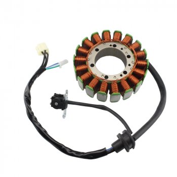 8 269 р. Статор генератора Suzuki VZ800 05-22, VL800 01-22 32101-41F10, 32101-41F20  пм-00028627  с доставкой в г. Майкоп. Увеличить фотографию 1