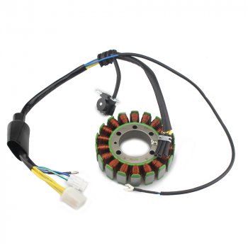 5 709 р. Статор генератора Yamaha XT660 04-11, MT-03 06-14 5VK-81410-00  пм-00028740  с доставкой в г. Майкоп. Увеличить фотографию 1