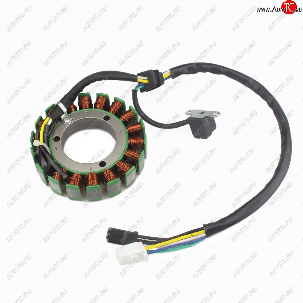 5 689 р. Статор генератора Suzuki LTA500 02-07,Arctic Cat TRV500 02-08,FIS400500 03-04,ATV400500 03-09 и др  пм-00028708  с доставкой в г. Майкоп
