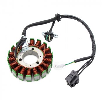 7 849 р. Статор генератора Kawasaki EX400 Ninja 400R 18-20, ER400 Z400 19-20, KLE300 17-20 21003-0178  пм-00029932  с доставкой в г. Майкоп. Увеличить фотографию 1