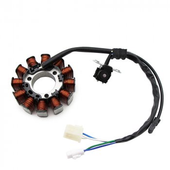 3 669 р. Статор генератора Yamaha FZ-16 все года 21C-H1410-00  пм-00029961  с доставкой в г. Майкоп. Увеличить фотографию 1