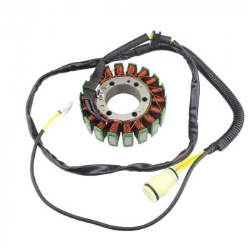 7 079 р. Статор генератора Kawasaki ZX12R 02-03 21003-0011, 21003-1391  пм-00029820  с доставкой в г. Майкоп. Увеличить фотографию 1