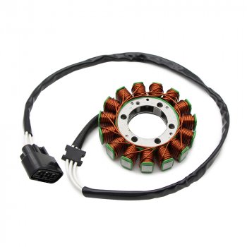 6 769 р. Статор генератора Kawasaki KLZ1000 15-20 21003-0155  пм-00029851  с доставкой в г. Майкоп. Увеличить фотографию 1