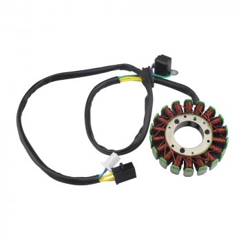 5 839 р. Статор генератора Suzuki DR200SE 96-13, DR125SE 94-02 32101-42A40, 32101-42A30  пм-00029682  с доставкой в г. Майкоп. Увеличить фотографию 1