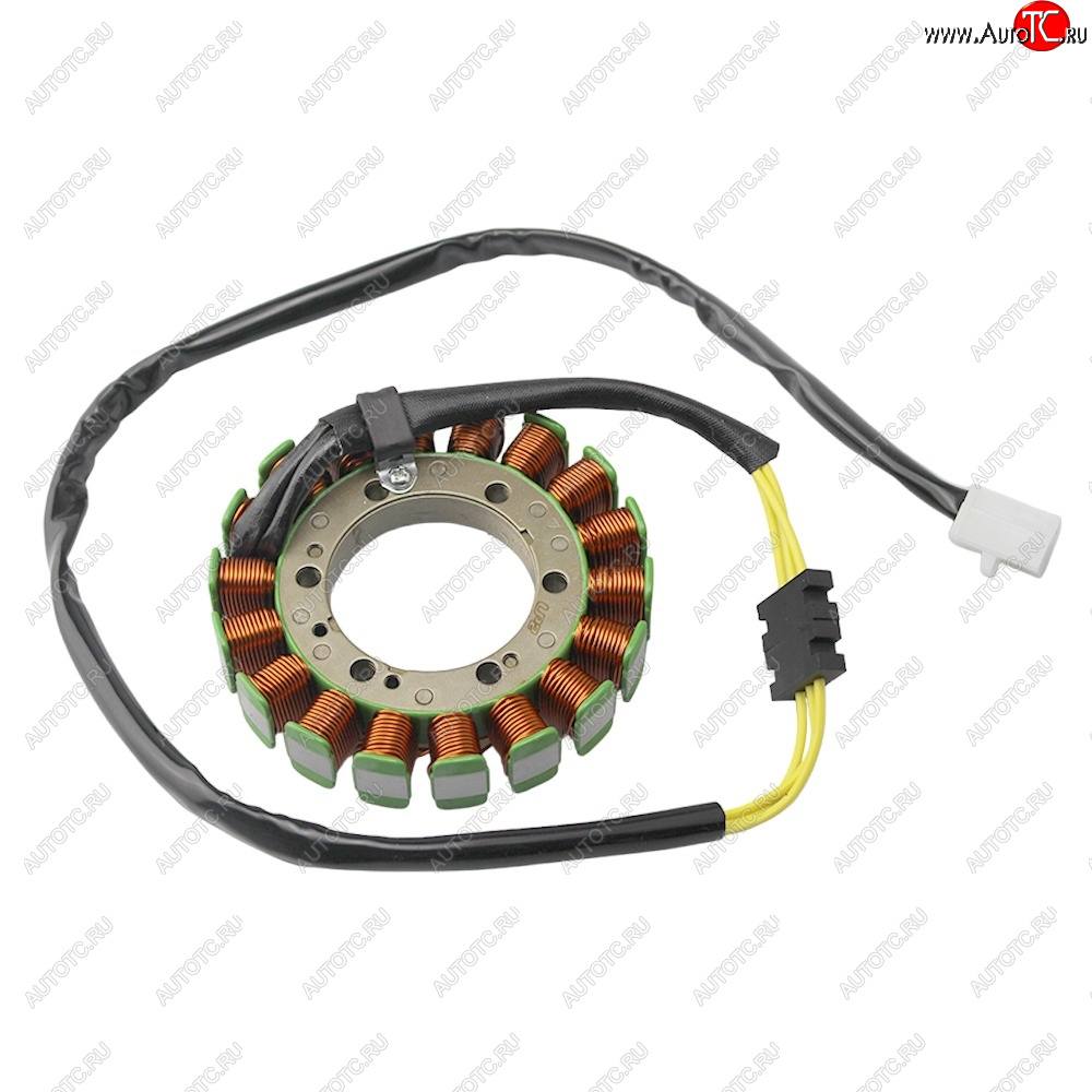 5 779 р. Статор генератора Yamaha XVS400 96-08, XVS650 97-03, XV400 91-94, XV535 87-01 (4VR-81410-00-00)  пм-00028625  с доставкой в г. Майкоп