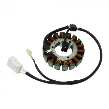 8 009 р. Статор генератора Yamaha XVS1300 07-09 3D8-81410-00  пм-00029944  с доставкой в г. Майкоп. Увеличить фотографию 1