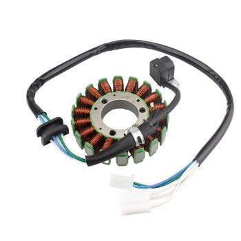 5 289 р. Статор генератора Yamaha TT-R250 93-06 4GY-81410-01-00, 4GY-81410-02-00  пм-00029578  с доставкой в г. Майкоп. Увеличить фотографию 1