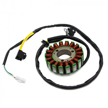 6 149 р. Статор генератора Kawasaki KLX250 98-07,KLX250 D-Tracker 98-07,KLX250ES 94-97 21003-1386,21003-1282  пм-00029668  с доставкой в г. Майкоп. Увеличить фотографию 1