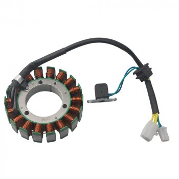 5 359 р. Статор генератора Suzuki VL1500 98-04 32101-10F01  пм-00029849  с доставкой в г. Майкоп. Увеличить фотографию 1