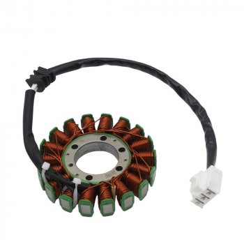 5 839 р. Статор генератора Yamaha YZF-R6 06-23 2C0-81410-00, 2C0-81410-01  пм-00028759  с доставкой в г. Майкоп. Увеличить фотографию 1