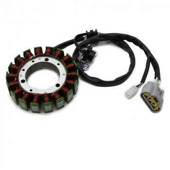 7 079 р. Статор генератора Yamaha XSR700 16-21, MT-07 14-20, FZ-07 15-17, XTZ700 21-22 1WS-81410-00  пм-00029697  с доставкой в г. Майкоп. Увеличить фотографию 1