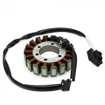 6 769 р. Статор генератора Kawasaki Z900 17-20, KLZ1000 12-14 21003-0174, 21003-0203, 21003-0129  пм-00029947  с доставкой в г. Майкоп. Увеличить фотографию 1