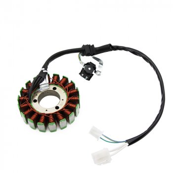 7 079 р. Статор генератора Yamaha YZF-R3 15-18, YZF-R25 15-17, MT-03 16-18 1WD-H1410-00, 1WD-H1410-01  пм-00029882  с доставкой в г. Майкоп. Увеличить фотографию 1