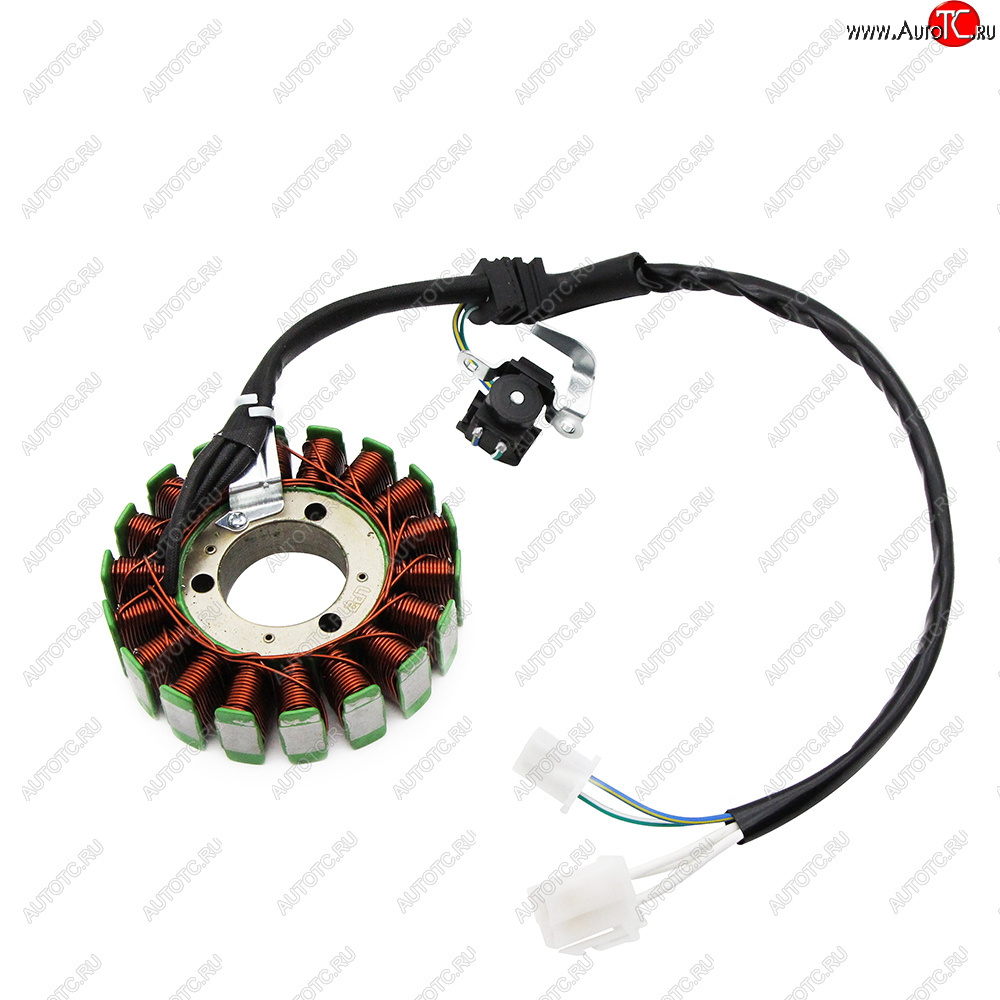 7 079 р. Статор генератора Yamaha YZF-R3 15-18, YZF-R25 15-17, MT-03 16-18 1WD-H1410-00, 1WD-H1410-01  пм-00029882  с доставкой в г. Майкоп