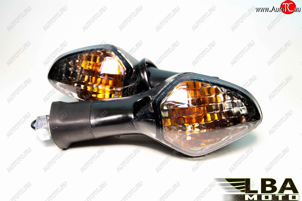 2 539 р. Поворотники Honda CRF250L 2013-2016 тёмные ПередЗад  пм-00008070  с доставкой в г. Майкоп